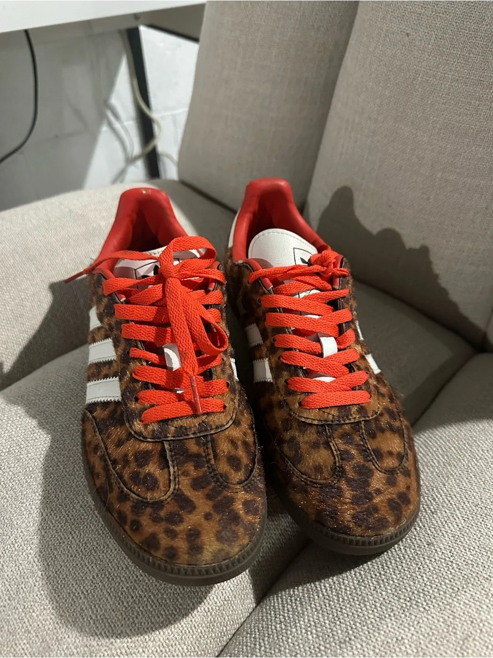 Adidas Red Leopard Samba OG